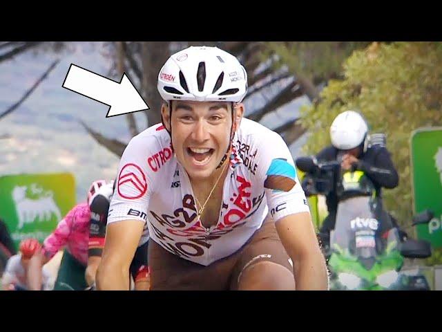 Is This the Best Pain Face in Pro Cycling? | Vuelta a España 2022 Stage 17