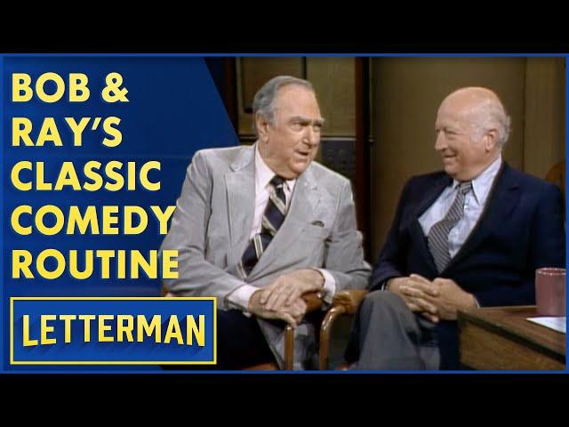 Bob And Ray Perform Their Classic Comedy Routines | Letterman