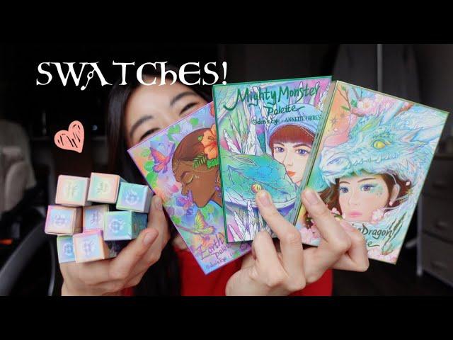 NEW Oden's Eye Swatches | Spring Dragon, Mighty Monster, & Earth Wood