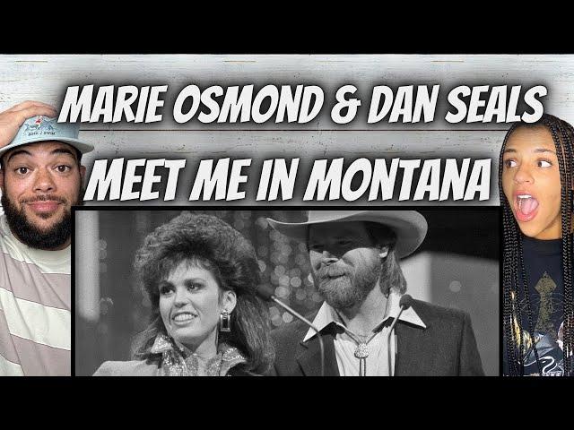 BEAUTIFUL!| FIRST TIME HEARING Marie Osmond & Dan Seals  - Meet Me In Montana REACTION