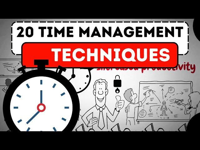 20 Time Management Techniques for Busy Professionals