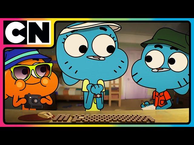 The Amazing World of Gumball | Watch How Gumball Escapes All His Trouble | @cnindia ​