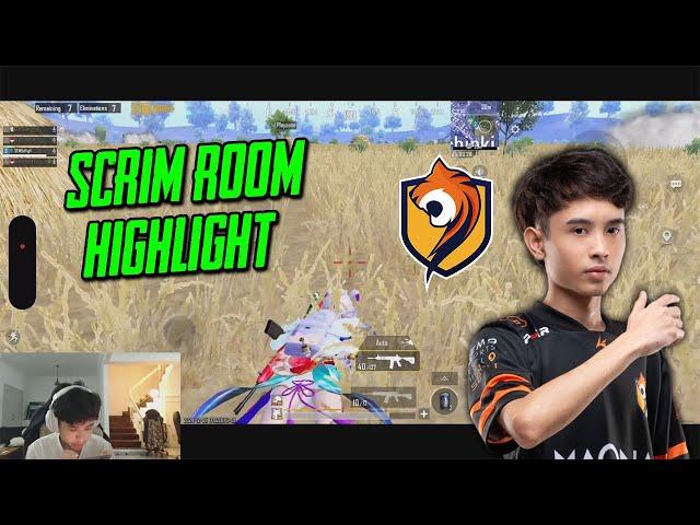 PUBG Mobile Malaysia : Uhigh scrim room highlight