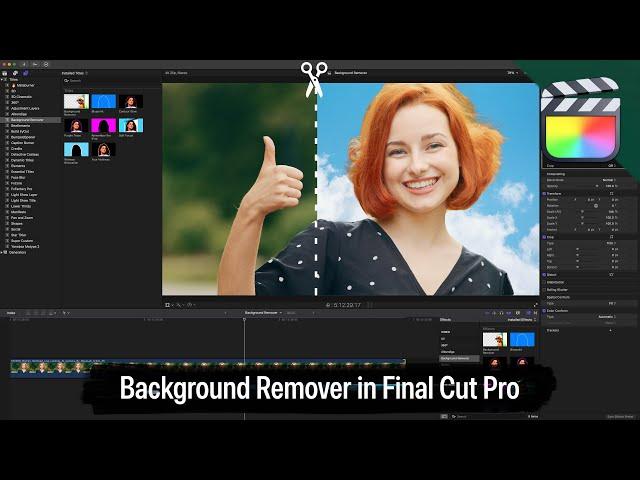 AI Background Remover for Final Cut Pro