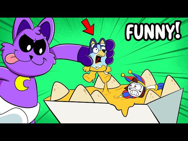 Catnap Don't EAT The NACHOS!? - Funniest Shorts Videos