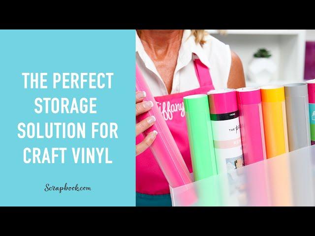 Craft Organization System For Your Vinyl | Scrapbook.com