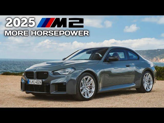 2025 BMW M2 gets a refresh and MORE HORSEPOWER!