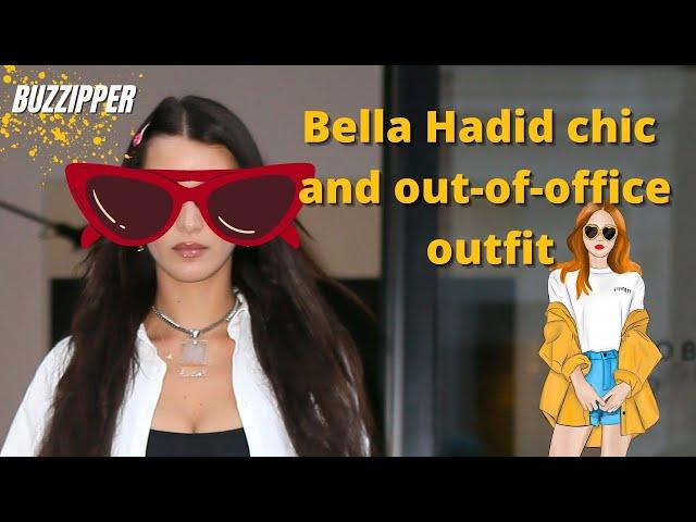 Bella Hadid office style is dropping Jaws | Buzzipper