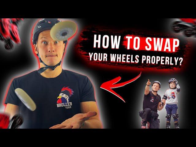 HOW TO SWAP YOUR WHEELS PROPERLY ON INLINE SKATES? How to do it quickly and efficiently?