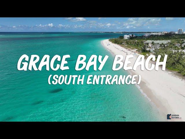 Grace Bay Beach (South Public Parking Lot by The Sands at Grace Bay Hotel)