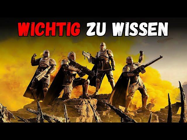 Helldivers 2 - Tipps und Tricks deutsch