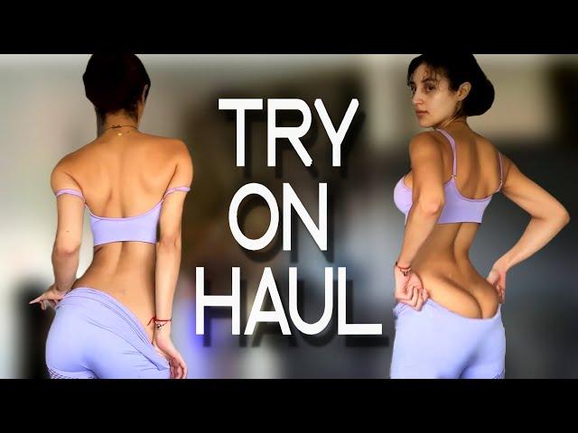 Try on Haul. Trying on tight leggings. Sofia Vlog - Jenny Taborda #100