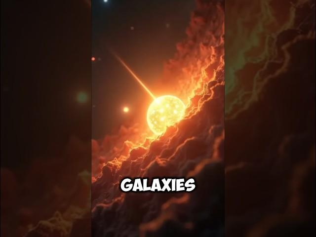 Gravitational Waves: The Hidden Seeds of Galaxies  #spacefacts #astronomy #cosmos #shorts