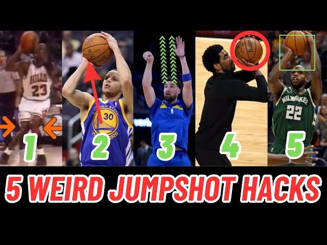 5 Weird Jumpshot Hacks That Best NBA Shooters Use | Fix Your Jumpshot In Less Than 30 Minutes