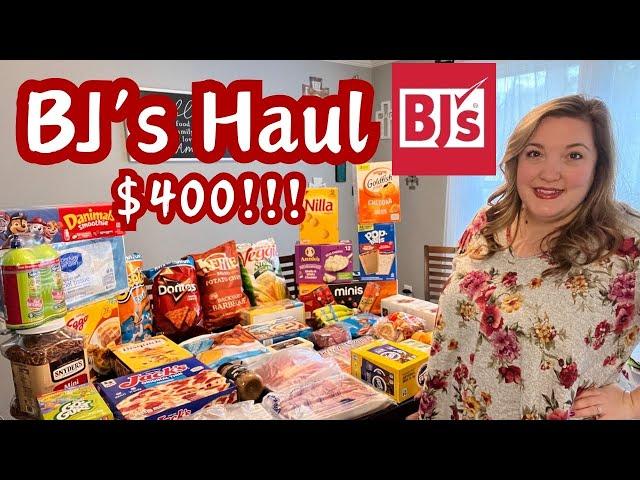 $400 BJ’S Haul March 2024 | Monthly Stock Up