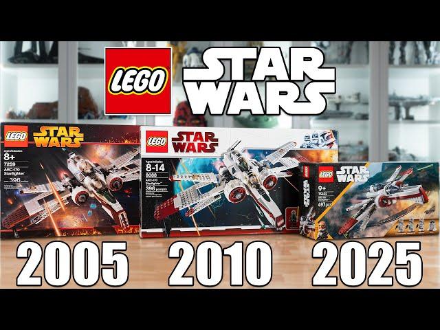 LEGO Star Wars ARC-170 STARFIGHTER Comparison! (7259, 8088, 75402 | 2005, 2010, 2025)