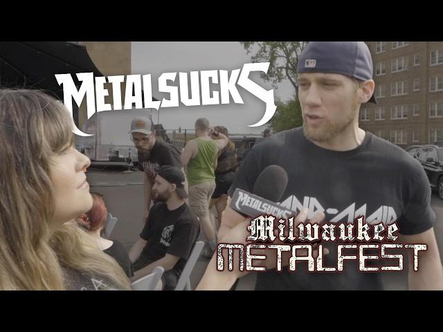MILWAUKEE METAL FEST Fans Share Their Opinion On Who Alex Terrible Should Wrestle Next | MetalSucks