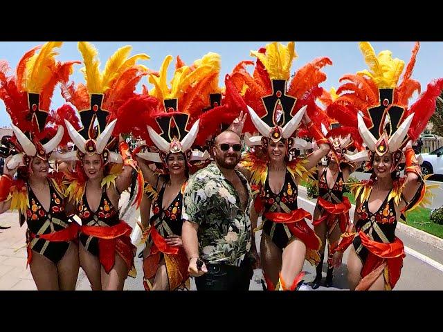 Carnival in Caleta de Fuste , Fuerteventura 