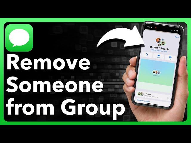 How To Remove Someone From Group Chat On iPhone