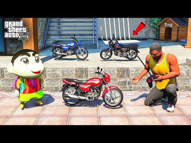 Franklin & shinchan Buy Mini RC Hero Splendor Bike in GTA 5 | JNK GAMER