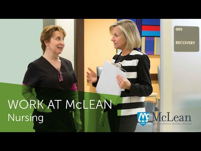 Work at McLean: Nursing