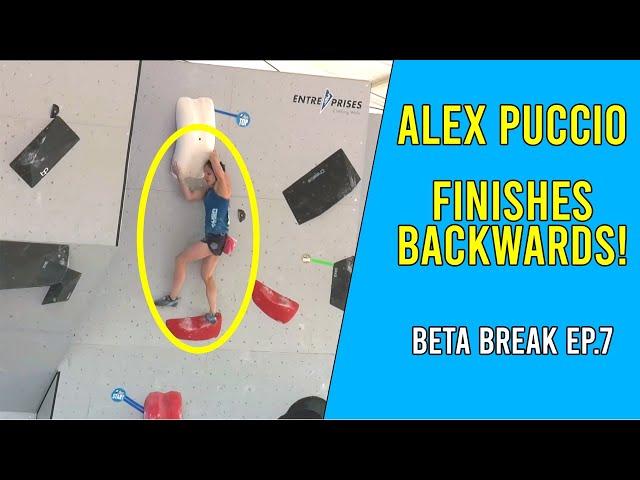 Alex Puccio Finishes Backwards! | Beta Break Ep.7