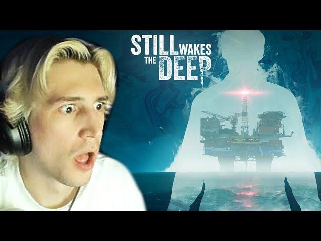 xQc Plays Still Wakes the Deep (Survival Horror Game)