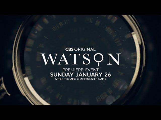 WATSON TRAILER | CBS PREMIERE EVENT JANUARY 26