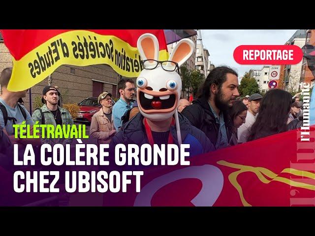 Ubisoft : les salariés débrayent 3 jours pour conserver leur droit au télétravail