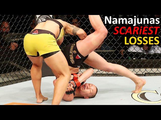 Rose Namajunas LOSSES (EARLY) in MMA Fights: KO, CHOKE