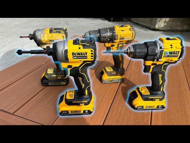 (5) Reasons to upgrade your Old Drills to the NEW Dewalt Atomic Drill & Impact Driver