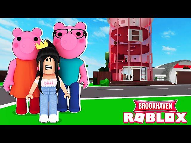 LES PARENTS DE PIGGY M'ADOPTENT SUR BROOKHAVEN | ROBLOX BROOKHAVEN RP | MISLICIOUS