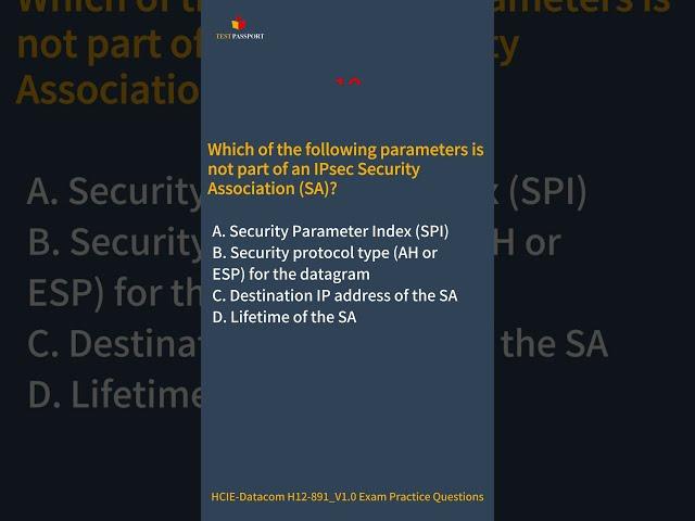 H12-891_V1.0 HCIE-Datacom Exam Practice Questions No.1-2 #examprep #practicequestions #exam