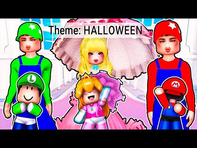 We play DRESS TO IMPRESS NEW HALLOWEEN UPDATE with our BABY PLUSHIES..