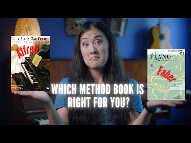 Alfred vs. Faber: What Adult Piano Method Book is Best For You?