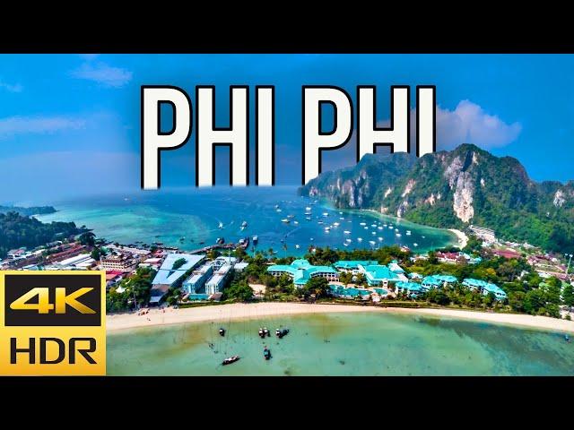 4K HDR / Walking Phi Phi Island, Thailand - Paradise in High Definition