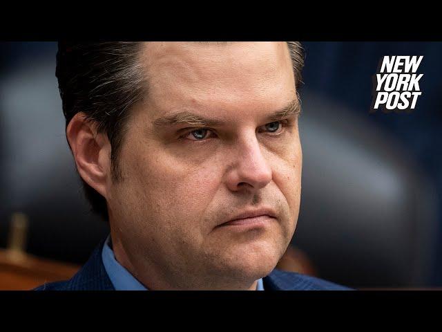 House ethics panel interviewed six women in Rep. Matt Gaetz sex, drugs probe: report