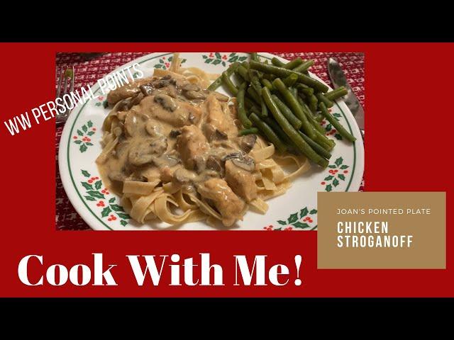 WW Personal Points | Cook With Me - Chicken Stroganoff