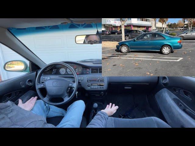 It's 1995.... Drive & Talk. Restoring 1995 Honda Civic Coupe EJ1