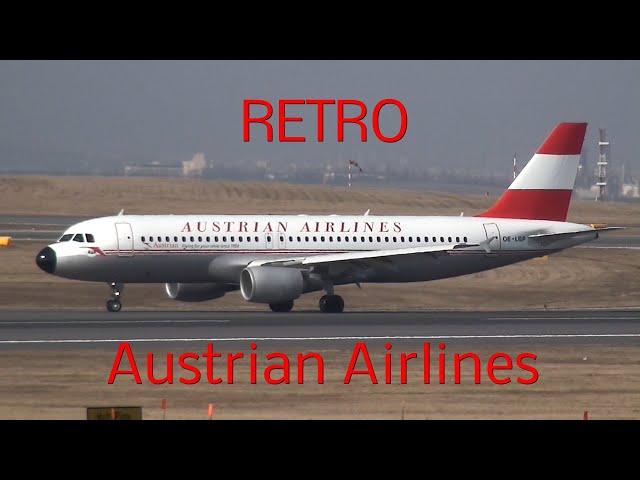 RETRO Austrian Airlines "Old Livery" / Vienna Airport