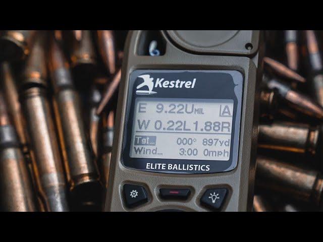 Kestrel Ballistic calculator