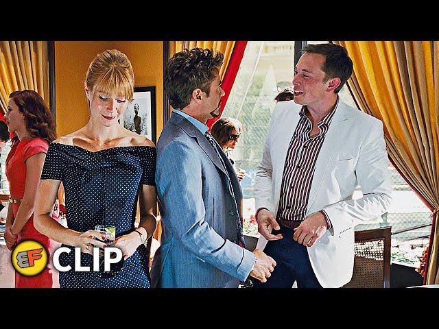 Elon Musk Cameo Scene | Iron Man 2 (2010) Movie Clip HD 4K