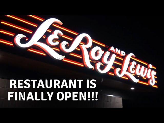 The LeRoy & Lewis Restaurant IS OPEN!!!! | Knox Ave BBQ