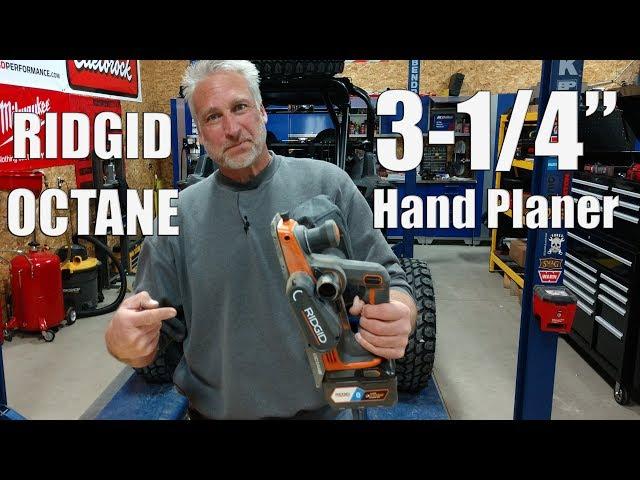 RIDGID 18-Volt OCTANE 3-1/4" Hand Planer Review R8481B