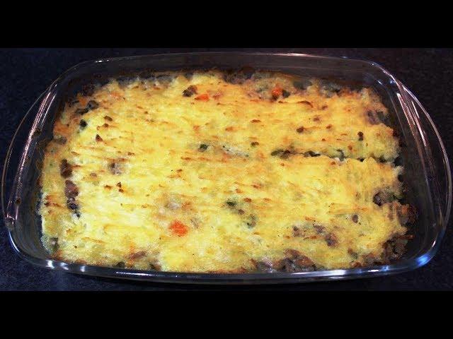 SHEPHERD PIE,  classic British food made by Italian.