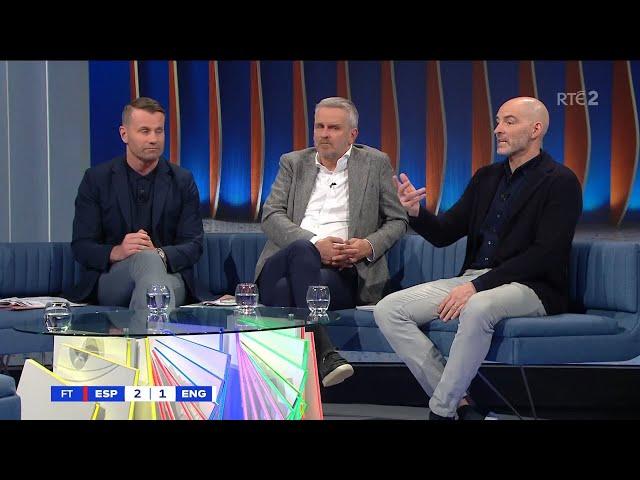 ‘The football was atrocious’ | RTÉ panel discuss England’s tactical approach at Euro 2024