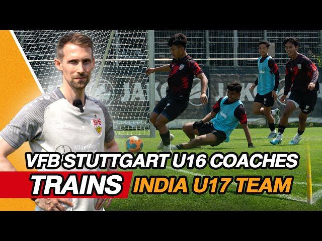 Must Watch: India U17 Football Team Training under VfB Stuttgart Coaches| Possession Drill, GK Drill