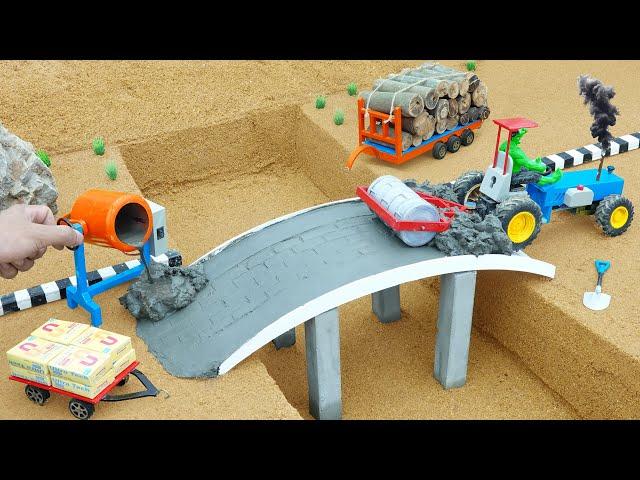 Collapsed wooden bridge | Scientific project on building strong concrete bridges