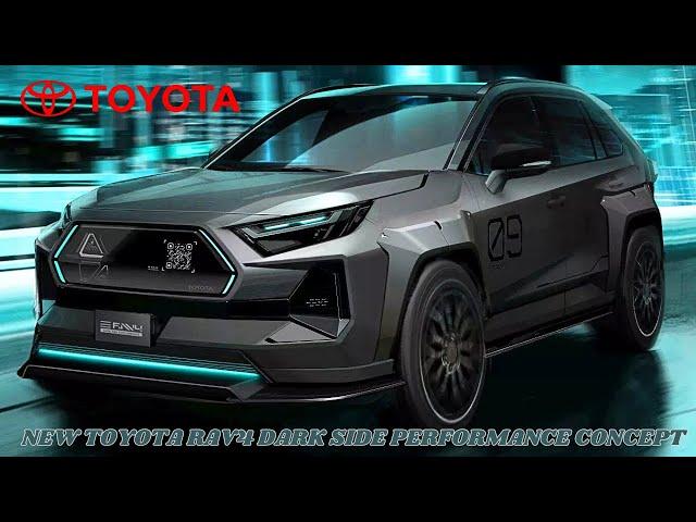 Introduced at Tokyo Auto Salon | Toyota RAV4 Dark Side Performance Concept