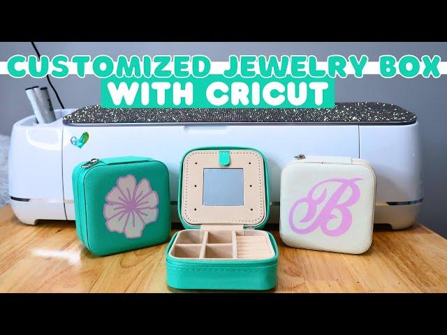 Easy customized jewelry box with Cricut